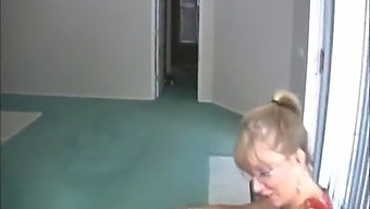 Naughty Mature Lady Enjoys A Creampie Surprise