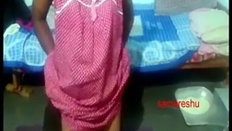 Hindi Couple Enjoys Double Penetration In Indian Village