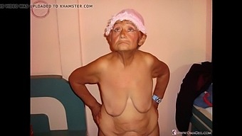 Amateur Granny'S Self-Pleasure Captured In Homemade Photo Series