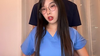 Old Man Doctor Seduces Young Asian Intern For Career Advancement