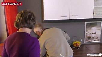 Horny German Granny Gets Fucked In Public