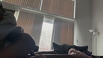 Hd Video Of Amateur Couple Enjoying Big Ass And Creampie On Couch