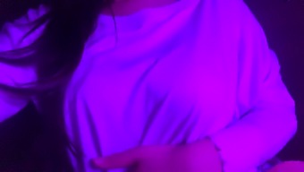 College Girl'S Solo Playtime