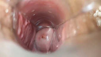 Intense Orgasmic Experience Captured In Close-Up View Of Vagina